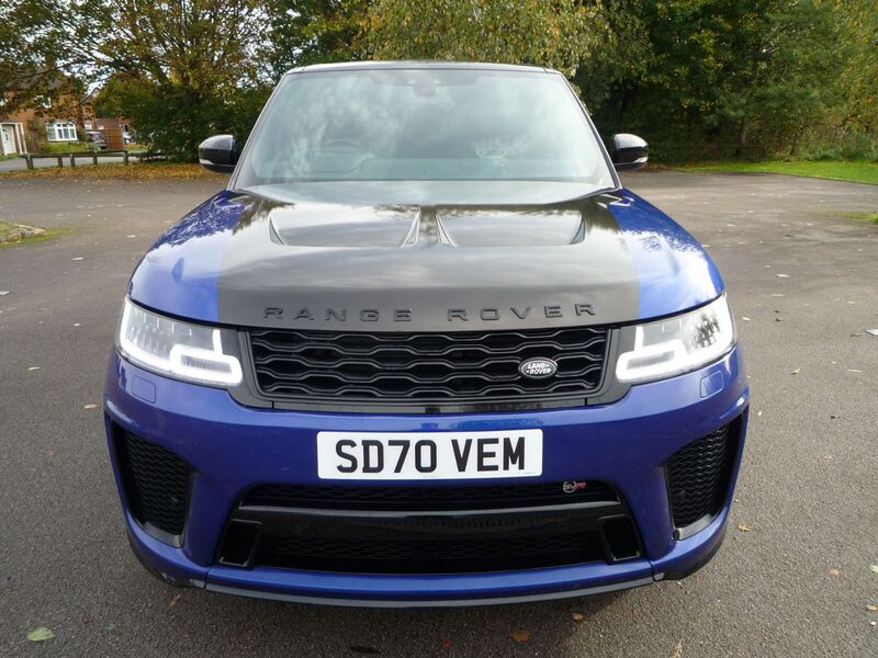 View LAND ROVER RANGE ROVER SPORT 5.0 P575 V8 SVR Auto 4WD Euro 6 ss 5dr