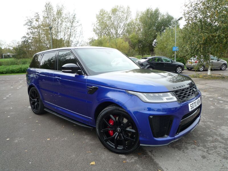 View LAND ROVER RANGE ROVER SPORT 5.0 P575 V8 SVR Auto 4WD Euro 6 ss 5dr